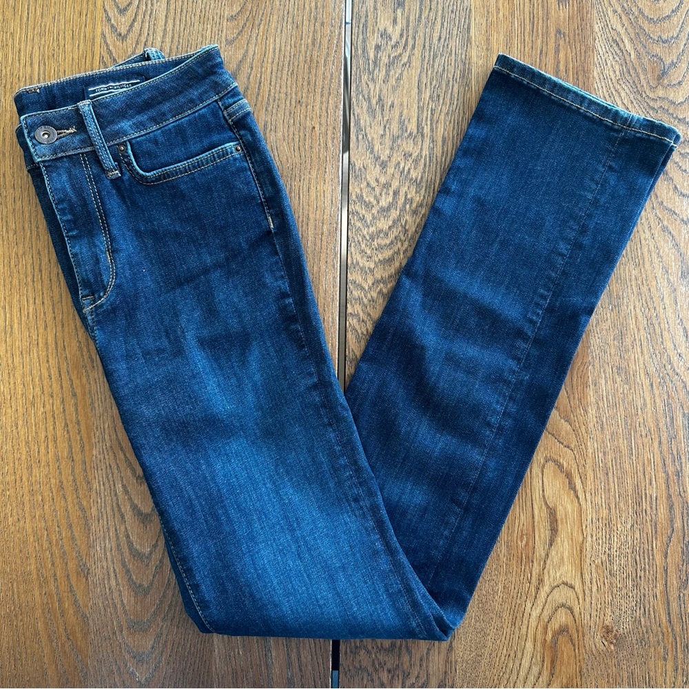 Tommy Hilfiger Denim Jeans Lisbon HW Slim Straight | Size 26/32 Skinny Straight - Picture 2 of 11
